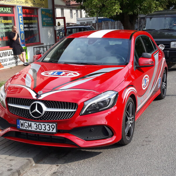 Mercedes A160 do szkolenia na automat kat B